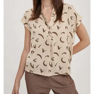 Printed Dolman Shirt