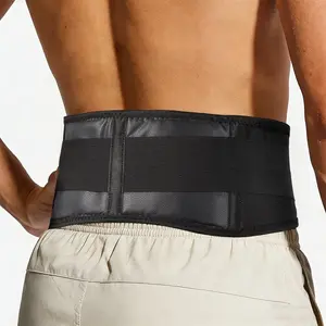 1 Count Adjustable Tourmaline Magnetic Lumbar Support Brace Breathable Lower Back Support Belt for Women Men Waist Support, Sports, Exercise, Office, Travel, Home Daily Wear