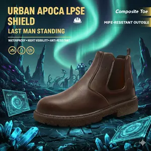 Steel Toe Safety Work Shoes: Unbeatable Smash & Puncture Proof, Built for Long-Lasting Protection on Job Sites