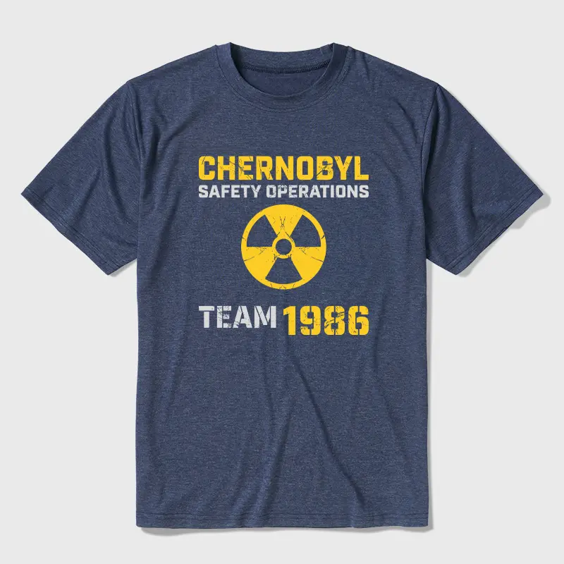 Chernobyl 1986 Ultra Soft Heather Tee shirts