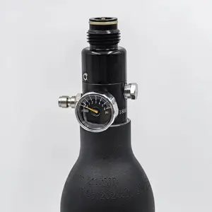 HPA Blocked Air Co2 Cylinder Bottle Tank Regulator For Different Pressures, Input 4500psi Output 800psi to 2200psi Ring and Resistance Bands Set Compound Hunting Archery Indoor/Outdoor Axe Throwing Detachable Handlebar Attached Kids Bike Seat