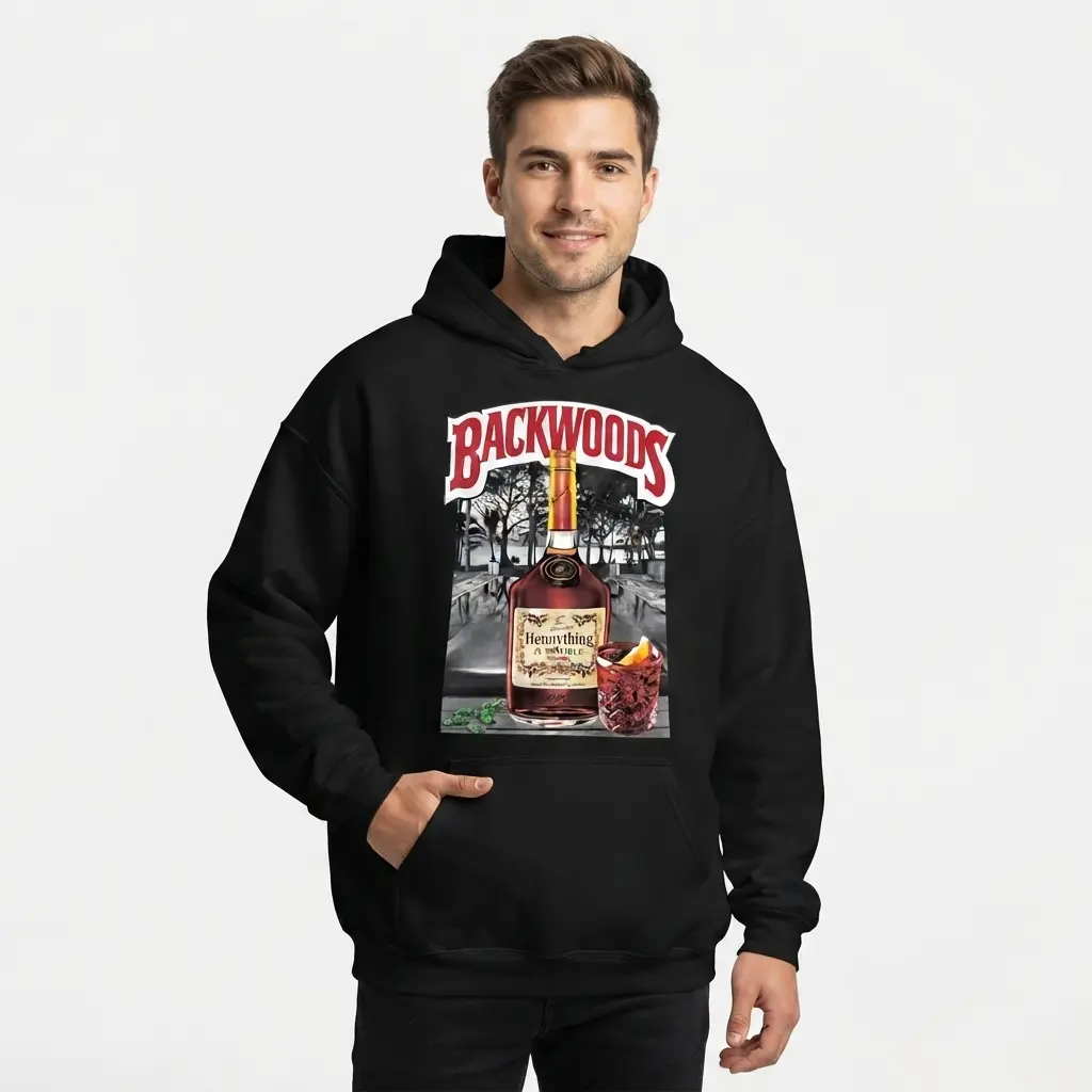 Backwoods Hennything Shirt, Backwoods Always True Graphic Hoodie T-shirt Sweatshirt, Chicanos Gangters Graphic Clothes