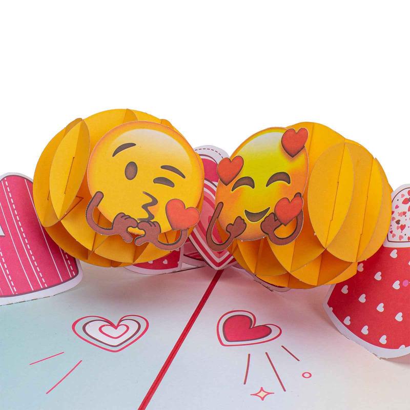 Paper Love Valentines Day Card, Romantic Valentine 3D Pop Up Card for Him or Her, Gift for Boyfriend, Girlfriend, Wife or Husband, Premium Handcrafted 3D Popup Cards