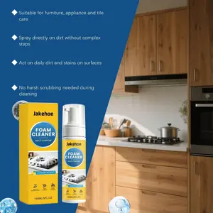 Multi-Purpose Foam Cleaner, Kitchen & Bathroom Stain Remover, Multi-Effect Daily Home Cleaning Agent, Effective Household Cleaners