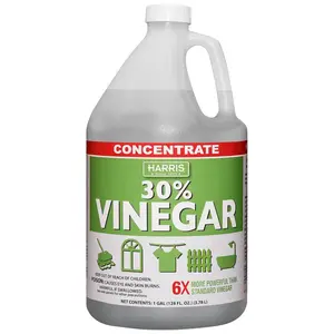 Harris 30% Extra Strength Concentrated Vinegar for Home Cleaning and Outdoor Use, 1 Gallon