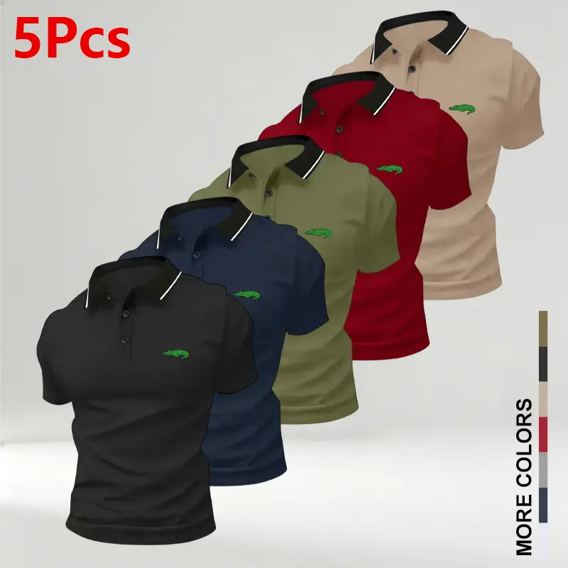 Black + Dark Blue + Army Green + Red + Khaki