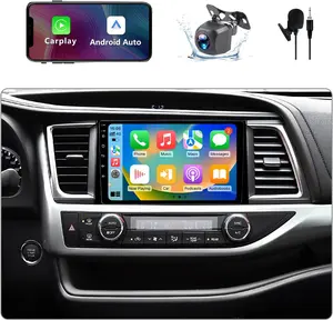 BINIZE Android 13 Car Stereo Wireless CarPlay+Android Auto Compatible with Toyota Highlander 2014 2015 2016 2017 2018 2019 Touch Screen Radio Bluetooth GPS Navigation, WiFi, SWC, FM Radio