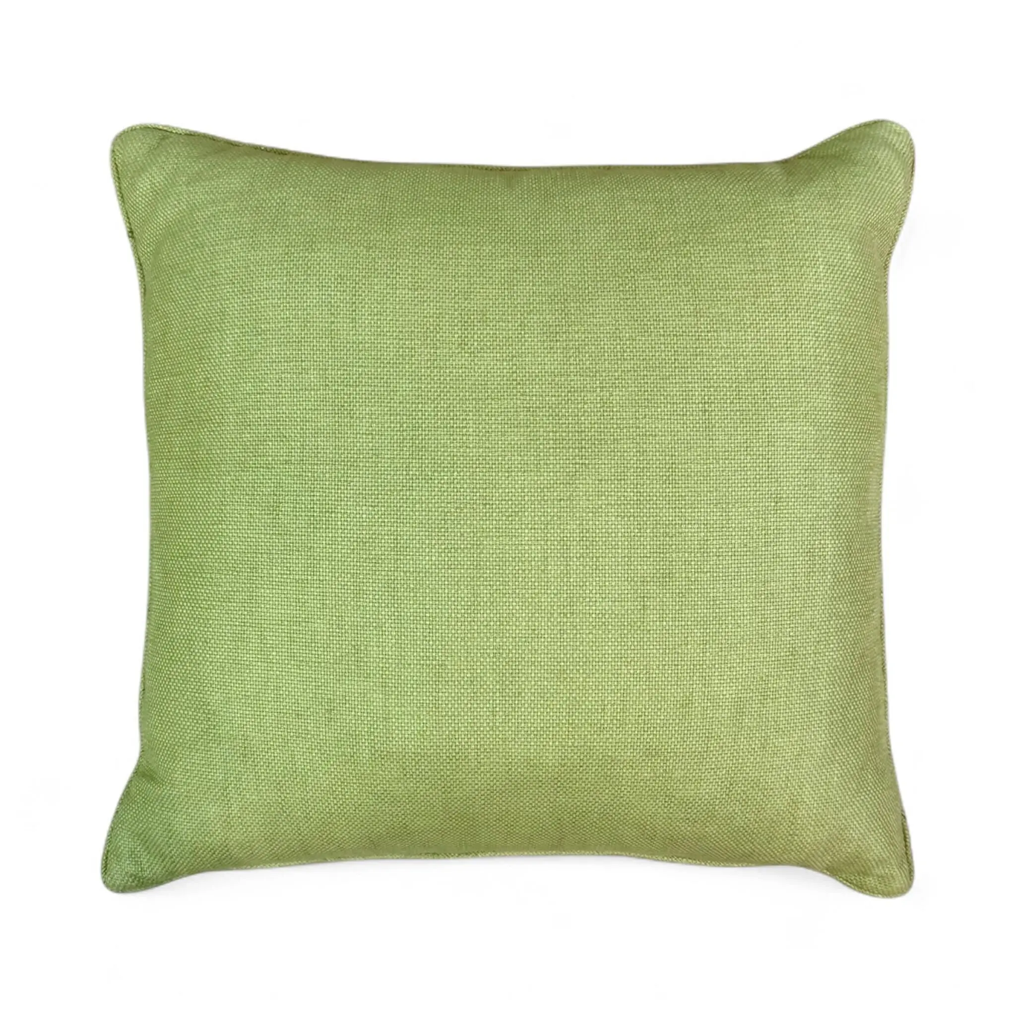 Green Textured Pillow