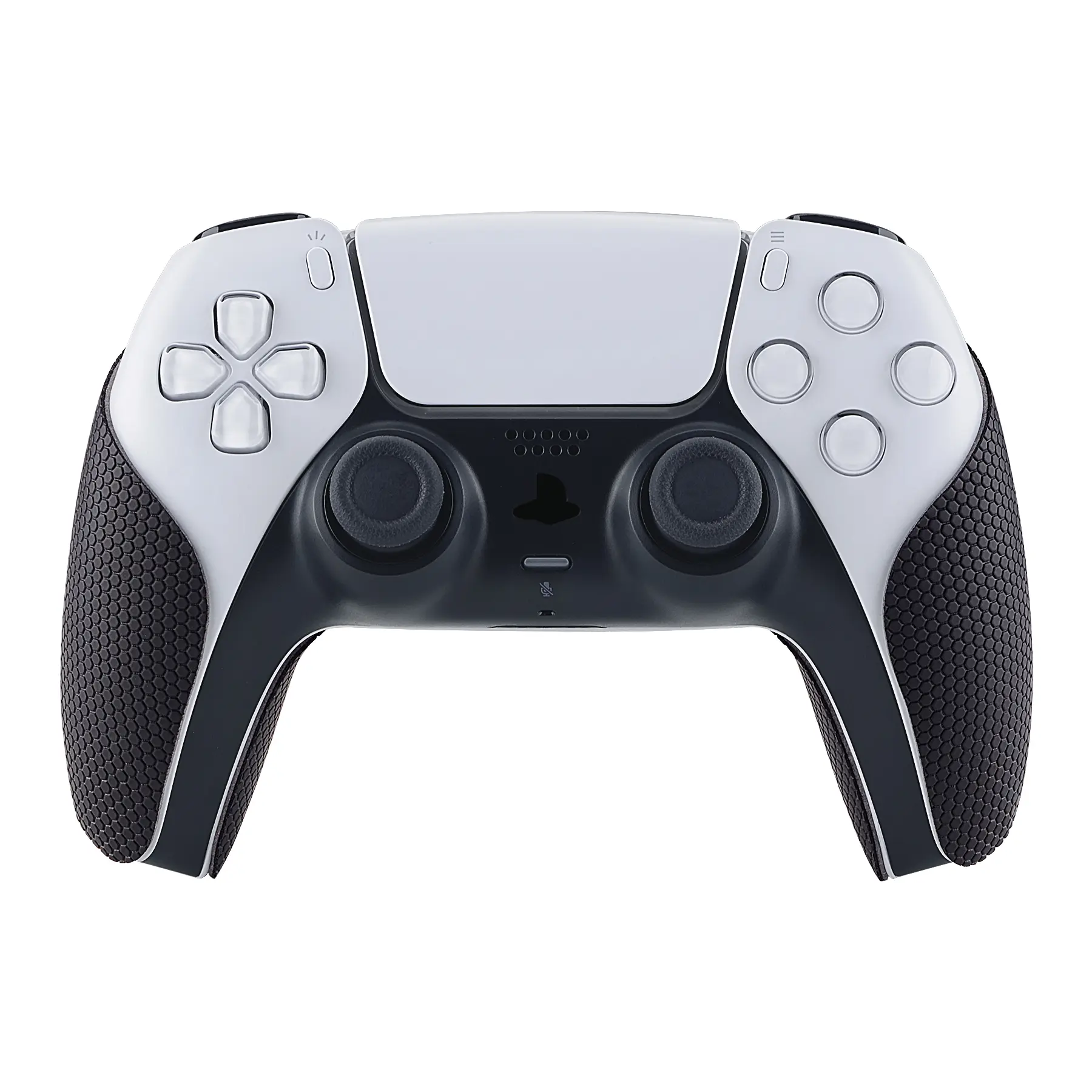 eXtremeRate PlayVital Anti-Skid Sweat-Absorbent Grip for ps5, Professional Textured Soft Rubber Pads Handle Grips for ps5 Controller & for Xbox Series X/S Controller