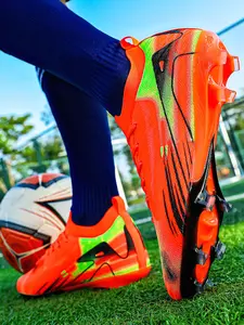 Unisex's High Top Football Shoes, Lace Up Soccer Shoes, Football Cleats, Football Boots, Football Field Boots, Training Shoes for All Seasons