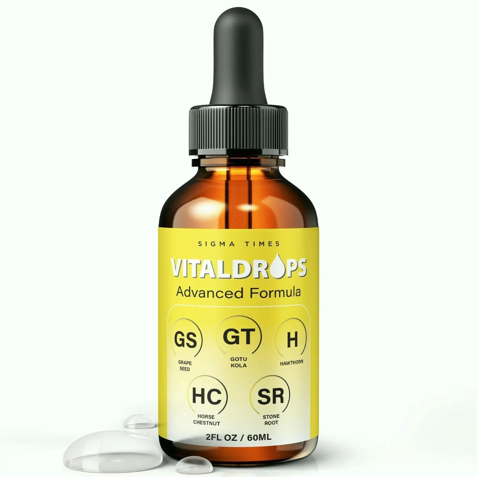 VitalDrops Advanced Vitamin Supplement with Horse Chestnut & Botanical Extracts - Metabolism Support, Easy to Incorporate for Adults (30 Servings)