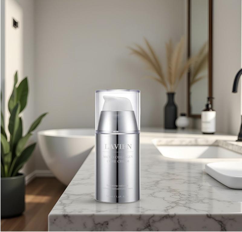 LAVIEN Micro Collagen Core Cream 50G - Anti-Aging Moisturizer with 60.3% Collagen Extract & Hydrolyzed Elastin for Hydration & Firmness