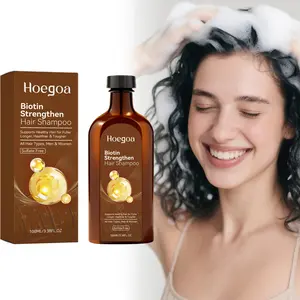 Biotin Shampoo Gentle Hair Cleansing, Volumizing Texture Nourishing Scalp, Refreshing Moisturizing Shampoo, Softening & Hydrating Formula