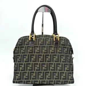 Pre-owned FENDI Classic Top Handle Handbag Base Length 33cmN22981999