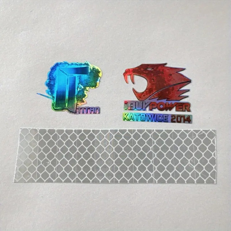 2pcs Holographic Laser Flash Stickers, Multipurpose Car Decal, Car Decorative Sticker, Sticker for cars, Available in Titan Designs, Can Be Used To Decorate Bicycles, Motorcycles, Phone Cases, Cars, Waterproof and Sunscreen