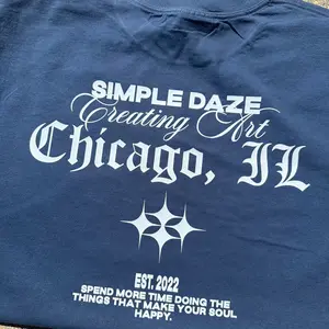 Comfort colors simple daze creating art Chicago T-shirt