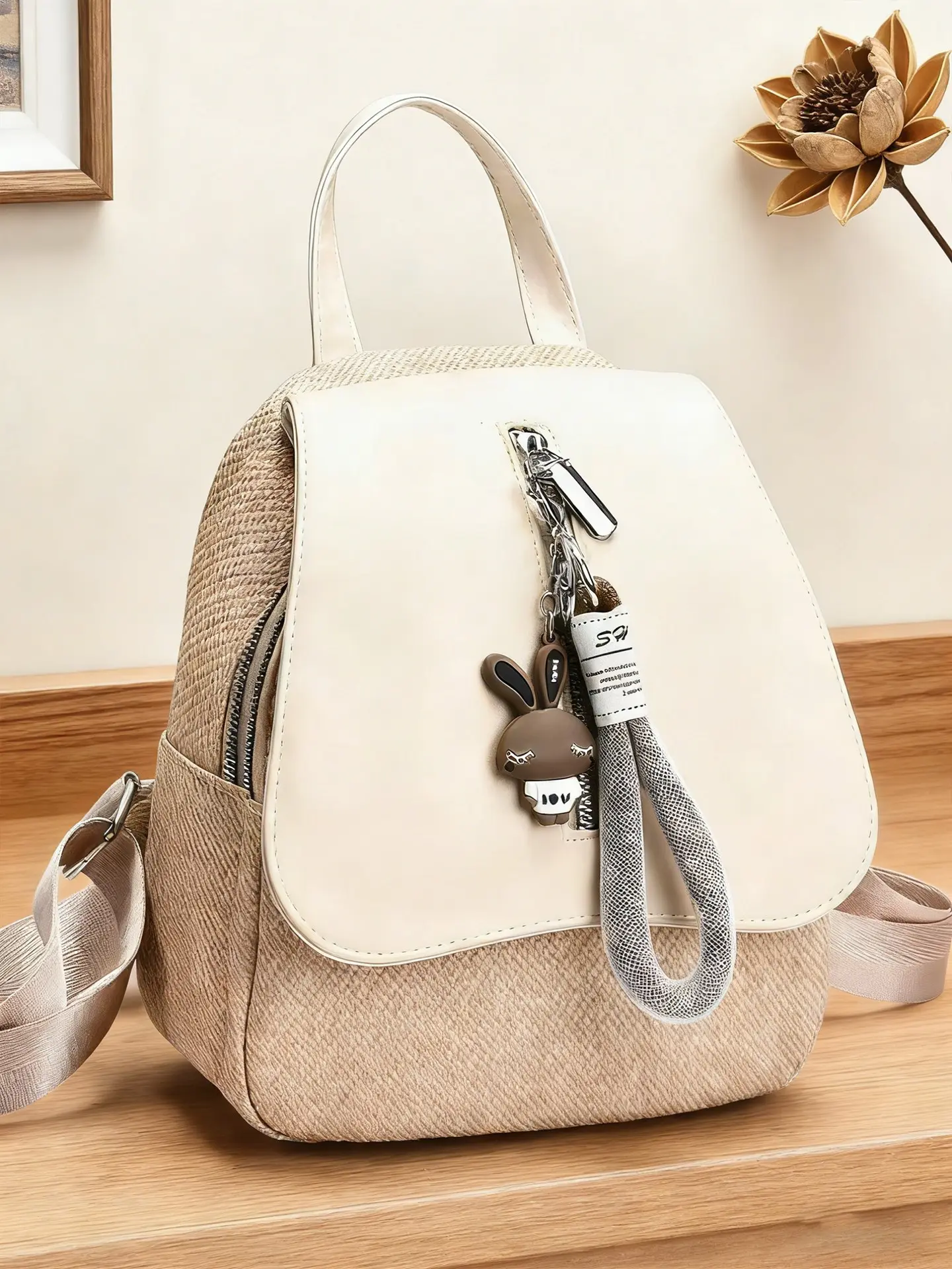 Classic Solid Color Backpack, Luxury Women's Crossbody Bag, Versatile Daily Use, Perfect for Travel, Shopping, Business, Parties, Premium Backpack, Backpack for College, Casual Backpack