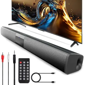 Bluetooth Soundbar Speaker For Smart TV Surround Sound System Wireless Home Theater Sound Bar Audio System with 4 Horns Remote Control Stereo