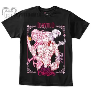 Unisex T-shirt JoJo / JoJo Diavolo & Doppio / Diavolo & Doppio  L684 BL3