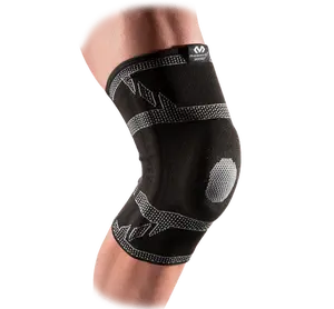 McDavid ELITE Engineered Elastic Knee Sleeve with Gel Buttress & Stays - For minor to moderate support for ligament instabilities, patella tracking, support, and strains