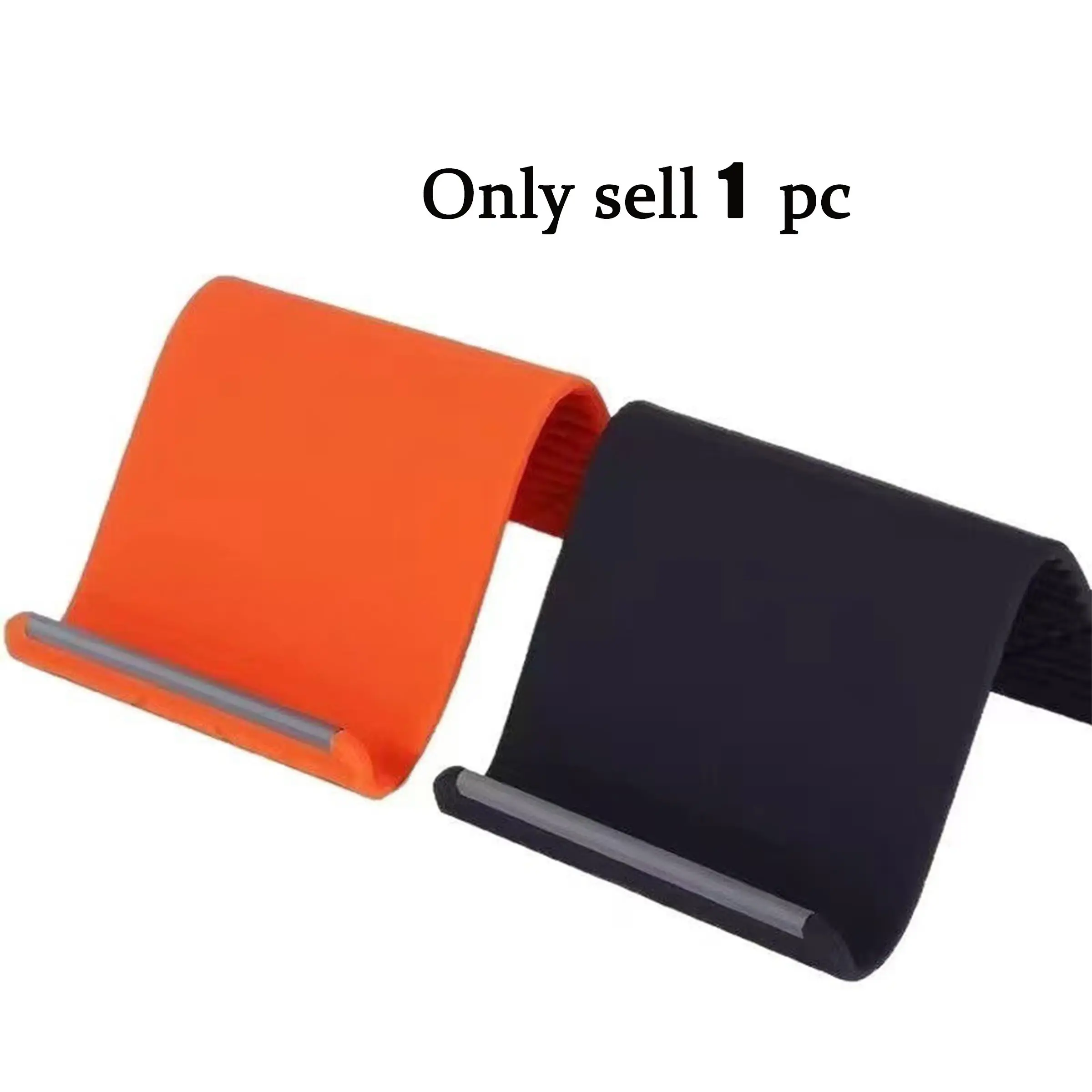Flexible Foldable Mobile Phone Stand Silicone Holder Mount, Universal Tablet Laptop Stand, Adjustable Lazy Stand, Travel Accessory, Bendable Design, Compact