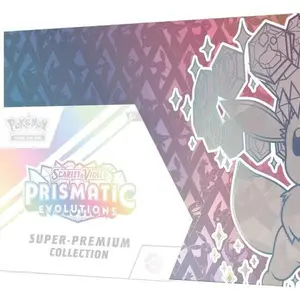(LIve Only) Pokemon: Scarlet and Violet - Prismatic Evolutions Super Premium Collection Box