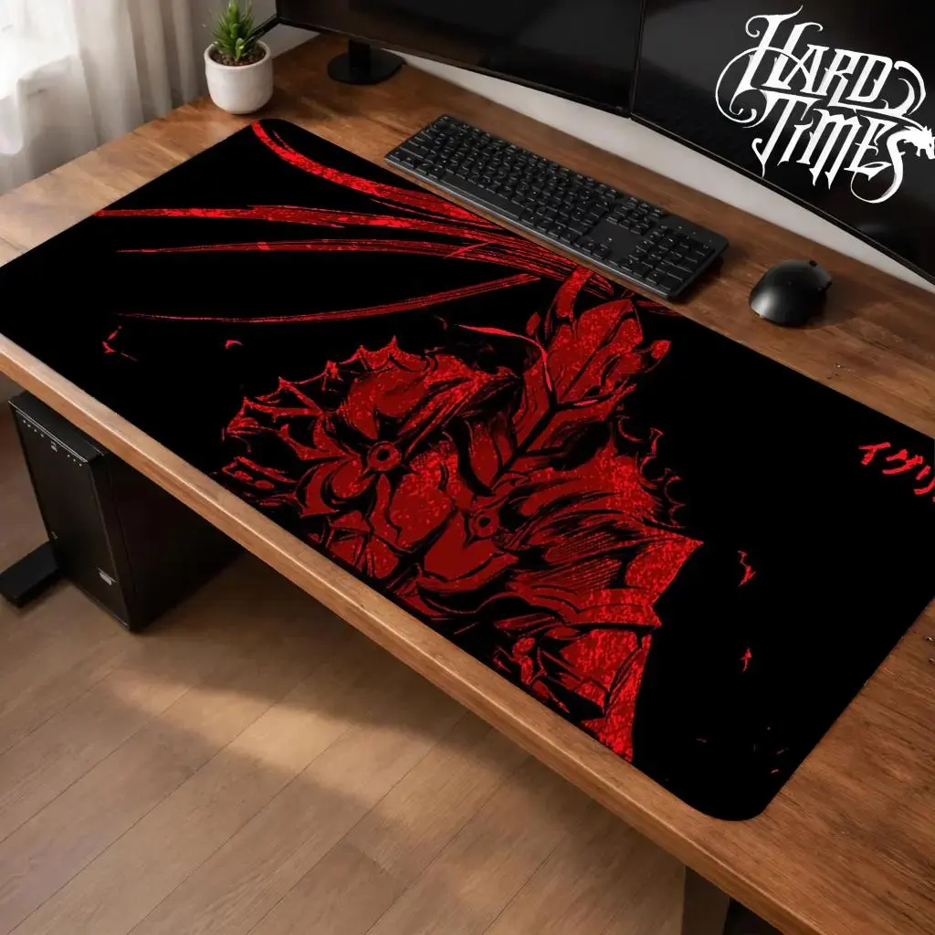 Igris Solo Leveling Gaming Mouse Pad Personal, Custome, Anime Desk Mat Extended Keyboard Pad Waterproof Non Slip Rubber Base Large Mousepad for PC Gamer Setup Desk Accessories ,Office Gifts, Decor desktop