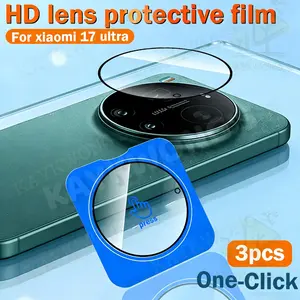 KAYKWONG'S HD Lens Protection Film Set (3pcs) For Xiaomi Mi 17 Ultra, Easy Installation Camera Cover, Clear Anti-Scratch Shield, Precise Fit Rear Cam Layout