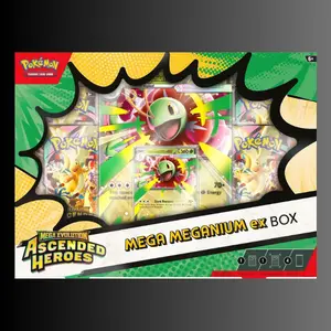 Pokemon TCG Mega Evolution Ascended Heroes Mega Meganium ex Box