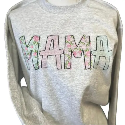 Custom Name Ash Gray Sweatshirt - Version One