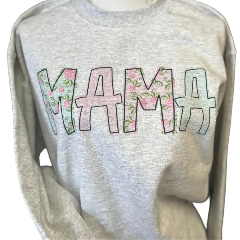 Custom Name Ash Gray Sweatshirt - Version One