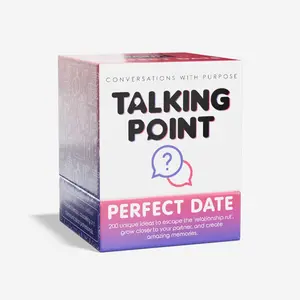 Talking Point Cards – Perfect Date Edition | 100 Flirty, Fun & Romantic Prompts for Couples
