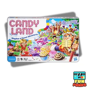 Candy Game Credit Card Skin - Vinyl Sticker for debit cards, Waterproof, Glossy or Holographic - Easy to apply funny card sticker credit card