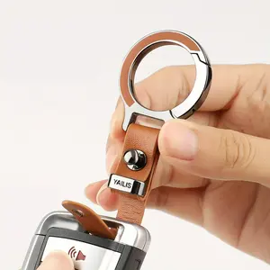 Multicolor Car Keychain, Fashionable Zinc Alloy Material, High-End Men's Creative Key Ring, Anti-Loss Waist Hanging Accessory