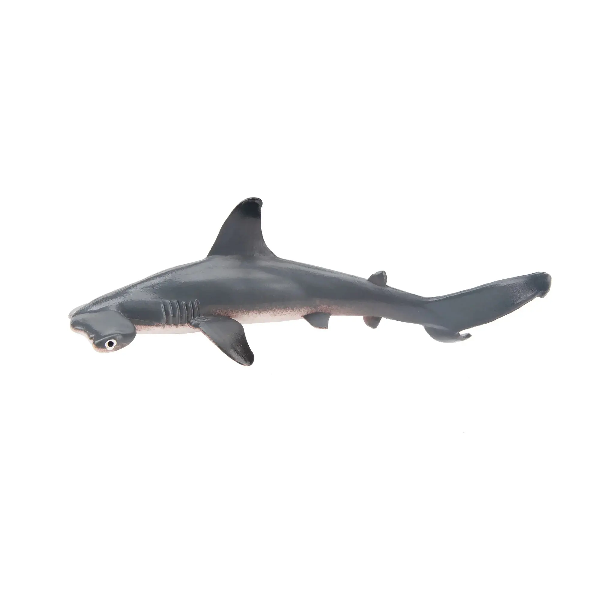 Toymany Hand-Painted Mini Hammerhead Shark Figurine – Realistic Marine Animal Model, Perfect for Early Education, Montessori Sensory Play, Cake & Party Decorations, Desk & Home Décor, Thoughtful Gifts, and Collectible Figurine