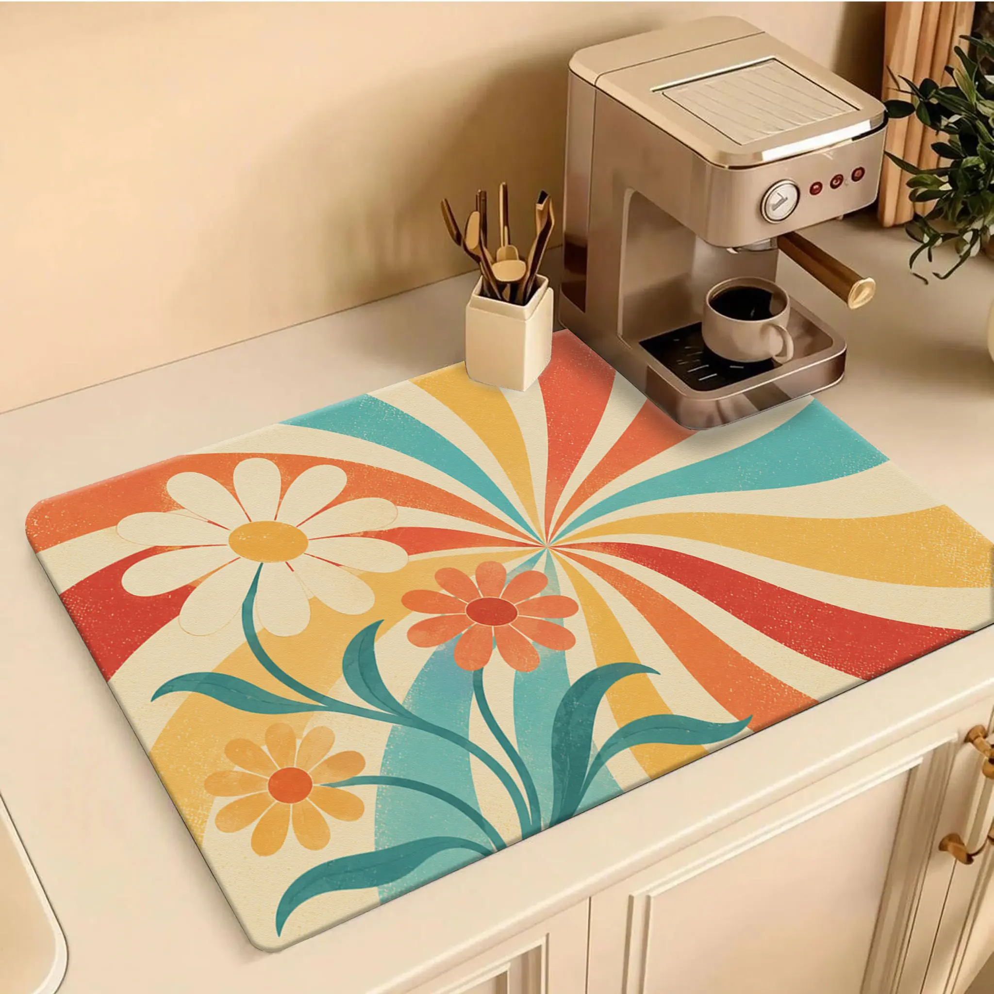 PVC Dining & Kitchen Table Placemat - Spill-Proof, Anti-Seepage, Wipeable Desktop Mat