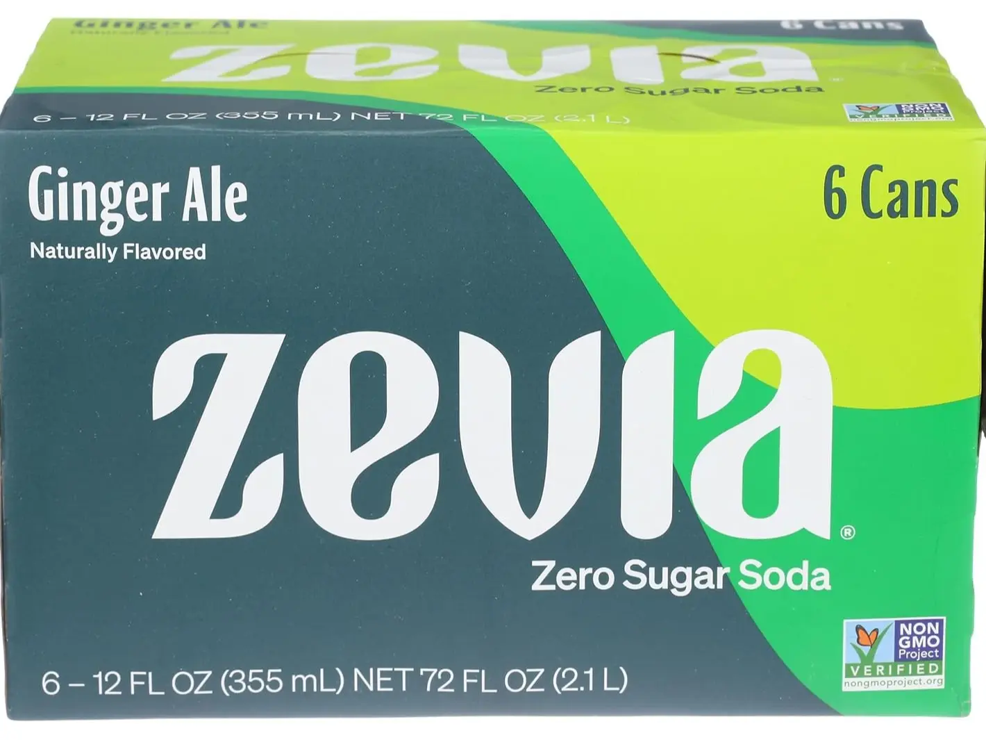Zevia All Natural Diet Soda - Ginger Ale - 12 oz - 6 pk