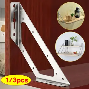 1/3pcs 90 degree L-shaped thickened multifunctional corner code, furniture board connector, hardware accessories, corner bracket