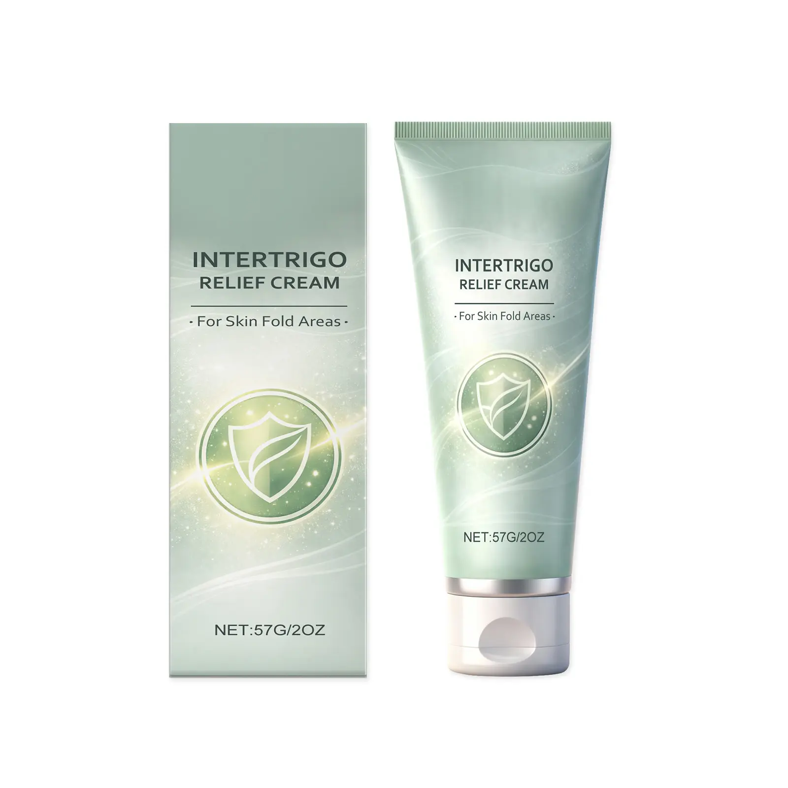 Intertrigo Relief Cream for Skin Fold Areas 57g/2oz Moisturizing Formula