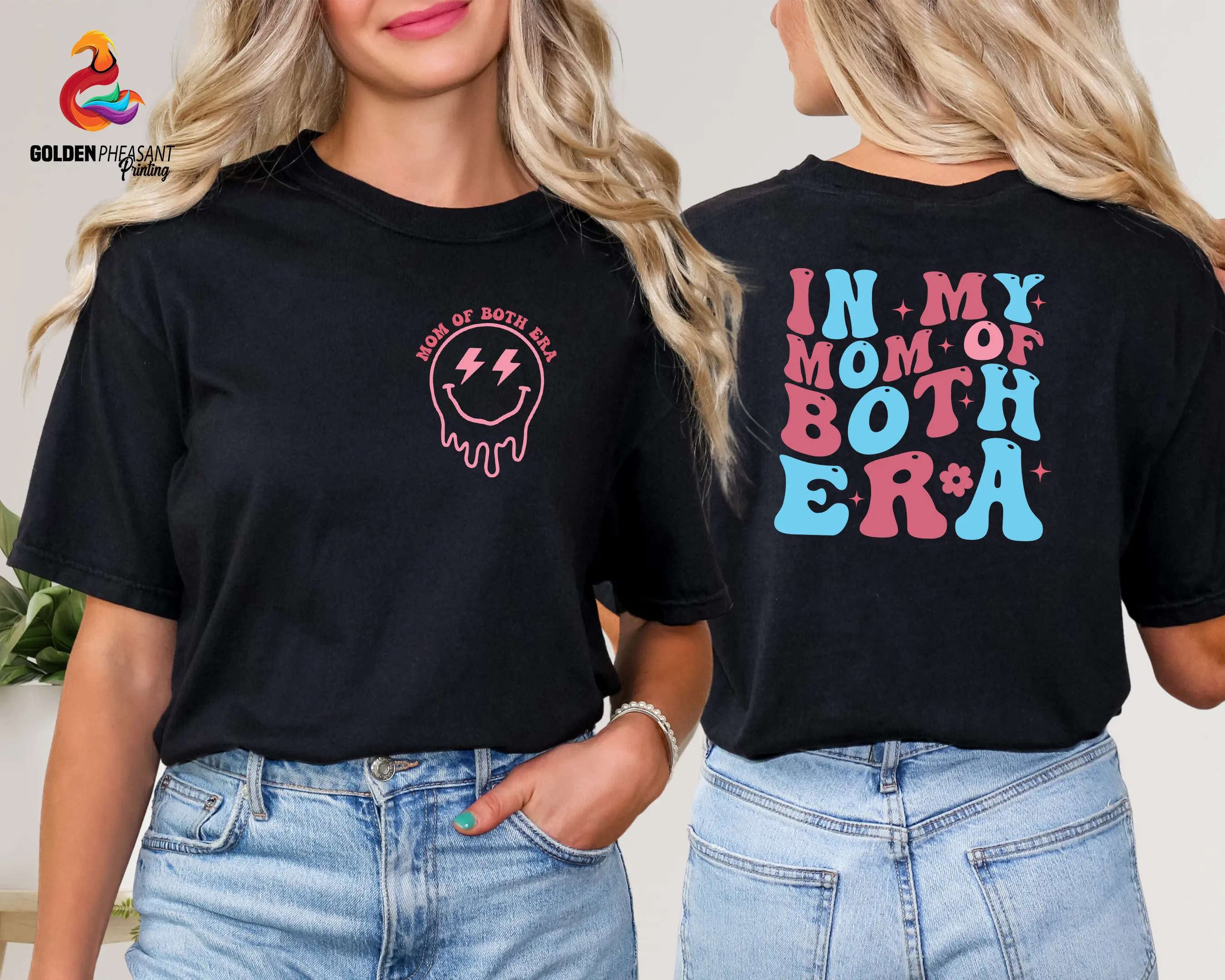 n My Mom Of Both Era Shirt, Gift For Mom, Mom of Both Shirt, Mom Sweatshirt, Mother's Days Gift, Twin Mom Shirt, Mama Shirt, Mom Era Hoodie