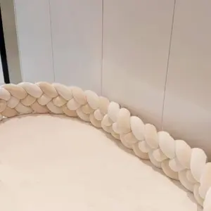 2 Meter Four Strand Braided Long Throw Pillow - Newly Added Color, Comfortable and Soft Hand Woven Suture Pillow, Suitable For Bedroom, Living Room, Study and Other Home Decoration, Multi-Position Use, Home Decorative Cushion