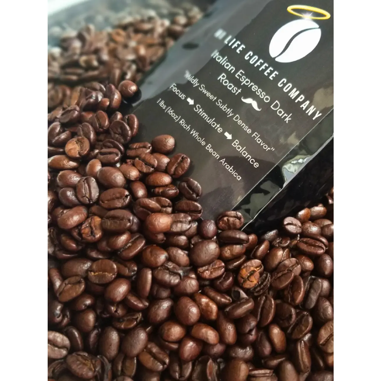 Italian Espresso Dark Roast Coffee Fresh Ground or Bean