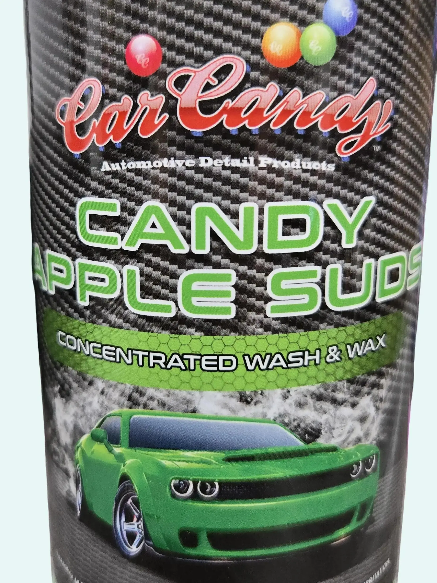 CarCandy Candy Apple Suds Concentrated Wash & Wax - Automotive Detail Products for Car Care