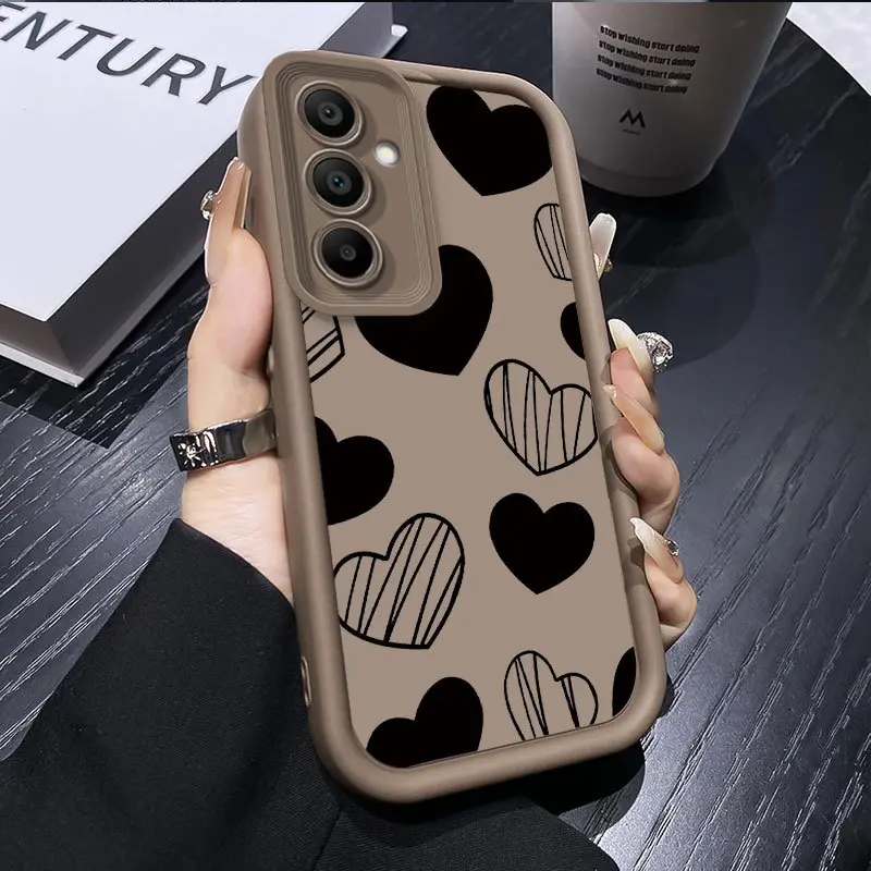 New Sky Eye Ladder Solid Color Simple Protective Case for Xiaomi Redmi Note 10 Pro Note 10S Phone Cover Suitable for Xiaomi Redmi Note 10 10pro 10S 4G Full Coverage Lens Anti-Drop Shockproof Non-Slip Soft Edge TPU Couple BFF Matching