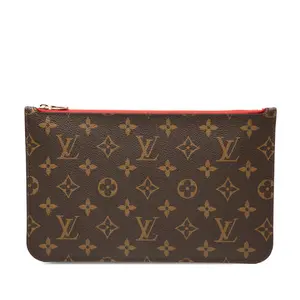 Pre-owned Louis Vuitton Canvas Small Leather Goods Monogram Pouch