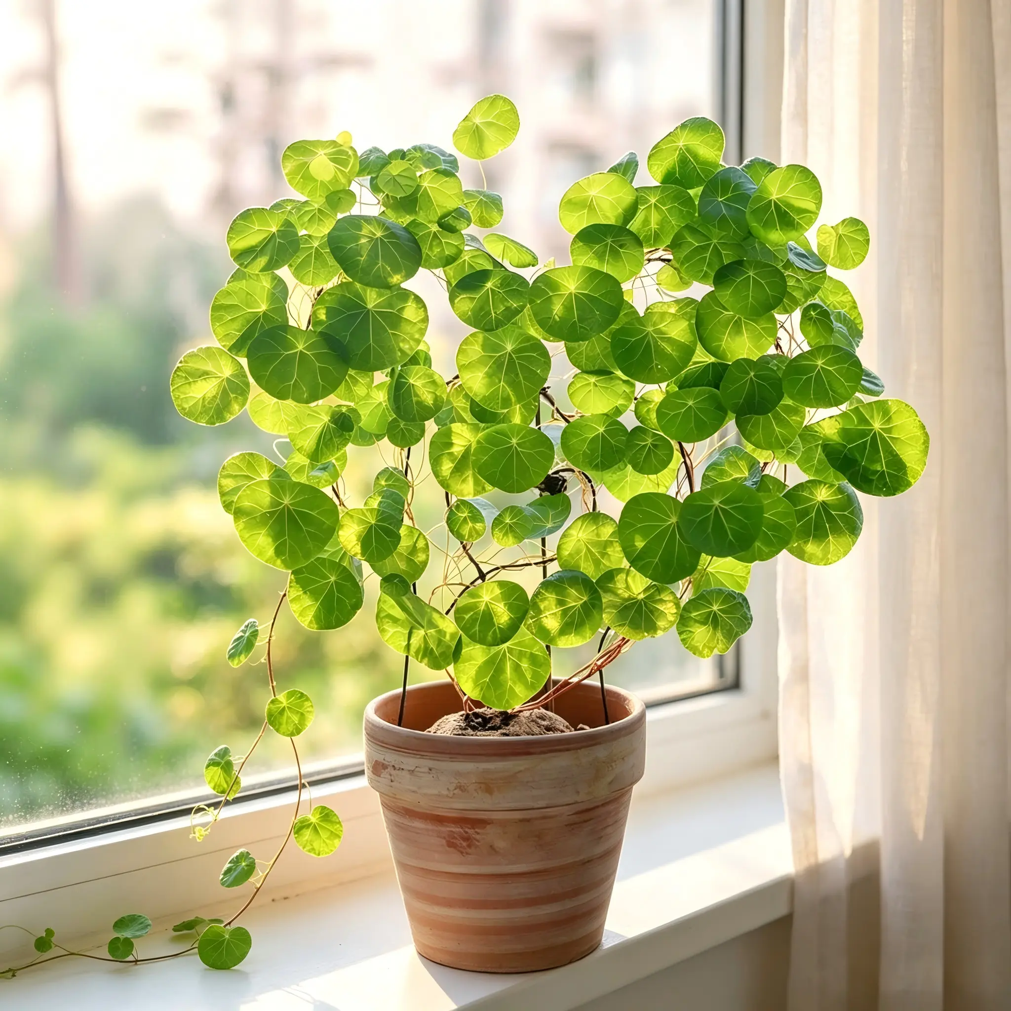 Stephania Erecta Bulb Live Plant, Unique Caudex Vine with Round Leaf Shape & Tropical Style, Indoor Houseplant Decor for Plant Lovers, Beginner Friendly Gardening Gift