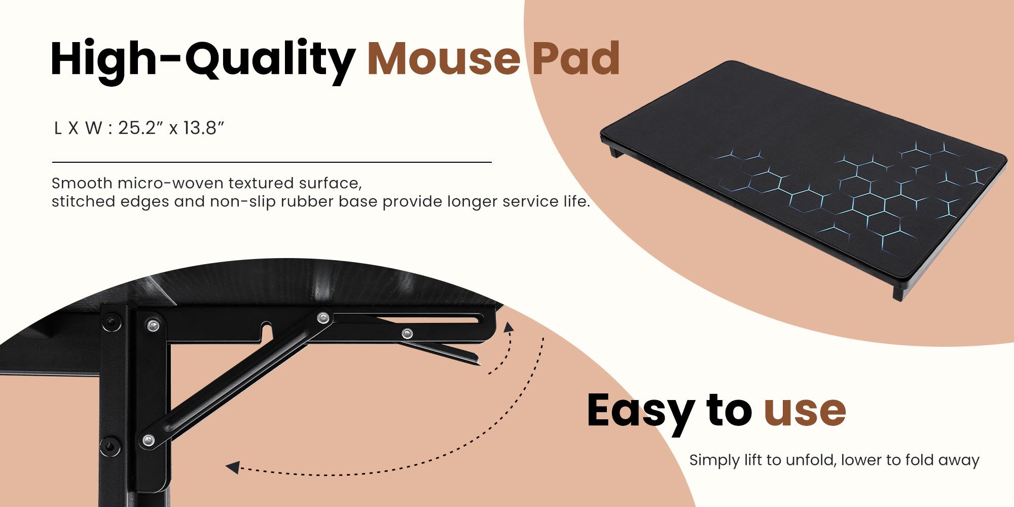 Sweetcrispy Height Adjustable PC Stand & Side Table | Rolling Computer Tower Cart with 2-Tier Storage & Pegboard Sweetcrispy Height Adjustable PC Stand & Side Table | Rolling Computer Tower Cart with 2-Tier Storage & Pegboard