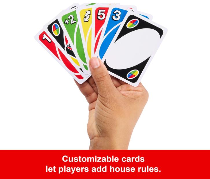 Mattel Games UNO Card Game in a Collectible Storage Tin for Kids, Adults, Families, Parties & Travel, 2 to 10 Players
