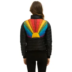 SUNBURST JACKET - GLOSSY BLACK
