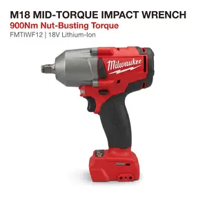 Milwaukee M18 900Nm Nut Driver for Concrete Anchors